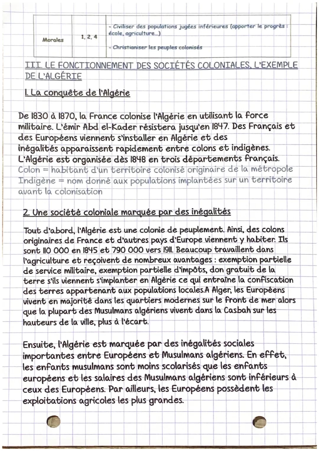 RiseDiRE
Chapitre 2: Conquêtes et sociétés coloniales
Comment la colonisation renforce-t-elle la domination européenne
sur le monde ?
I. ÉTA
