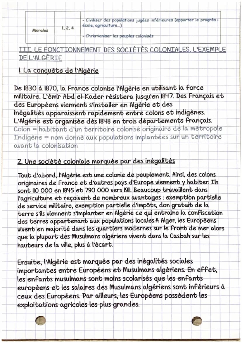 RiseDiRE
Chapitre 2: Conquêtes et sociétés coloniales
Comment la colonisation renforce-t-elle la domination européenne
sur le monde ?
I. ÉTA