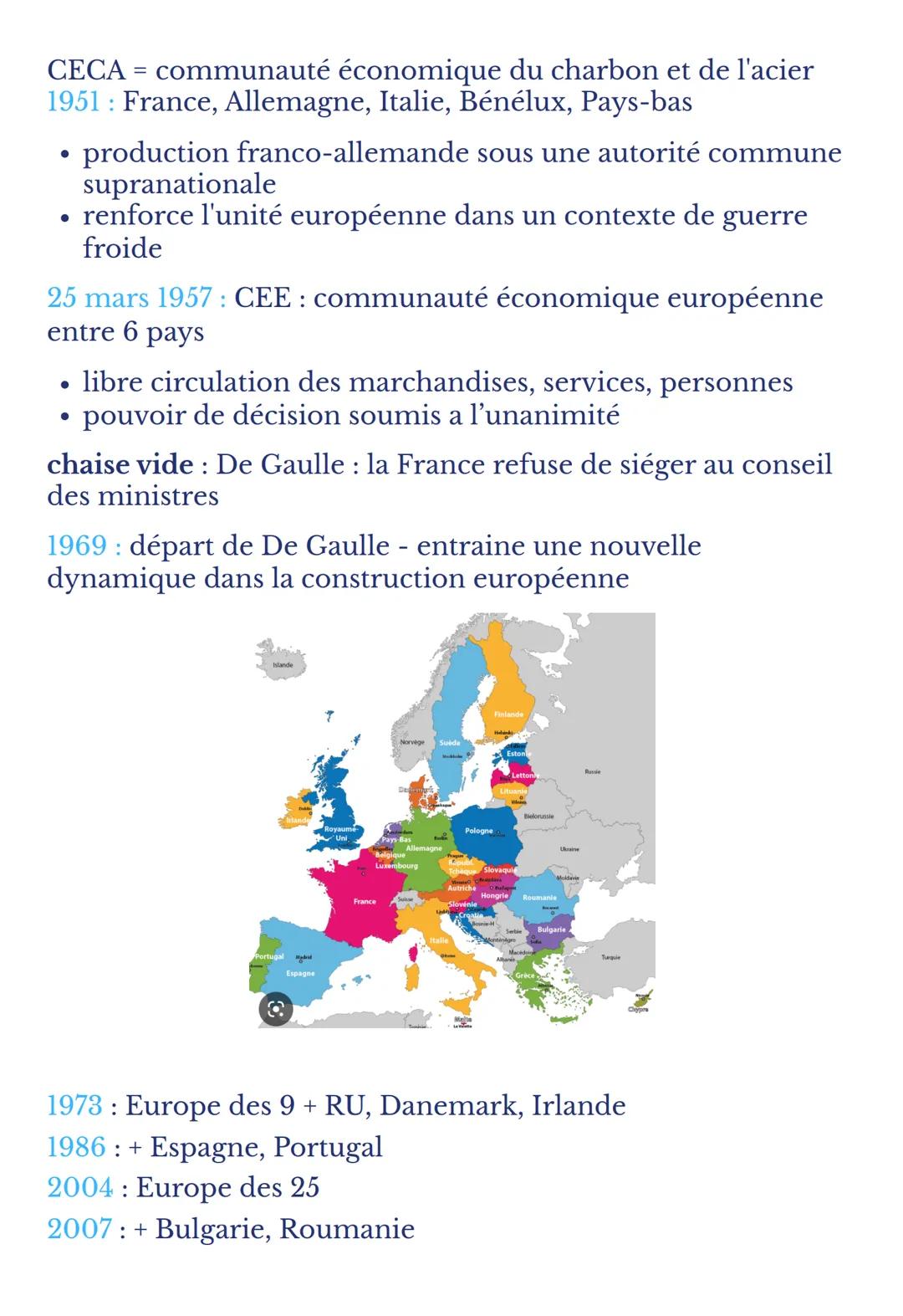 UE ET DEMOCRATIE
Chap 2-HGGSP
I - union européenne : expérience démocratique
XIXème siècle : idée d'Europe politique, Victor Hugo discours
a