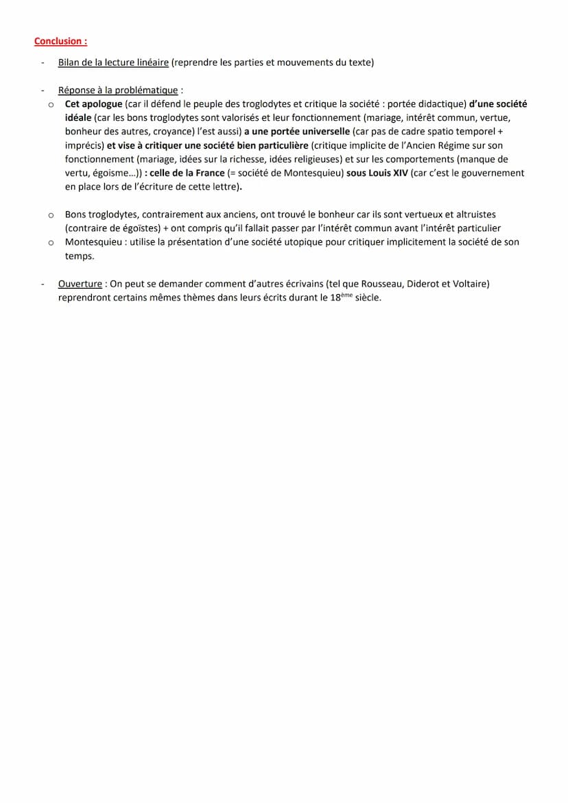 Oral de Français 2020/2021: TEXTE n°7: Analyse linéaire
Objet d'Etude: La Littérature d'Idées du XVIème siècle au XVIIIème siècle / Parcours