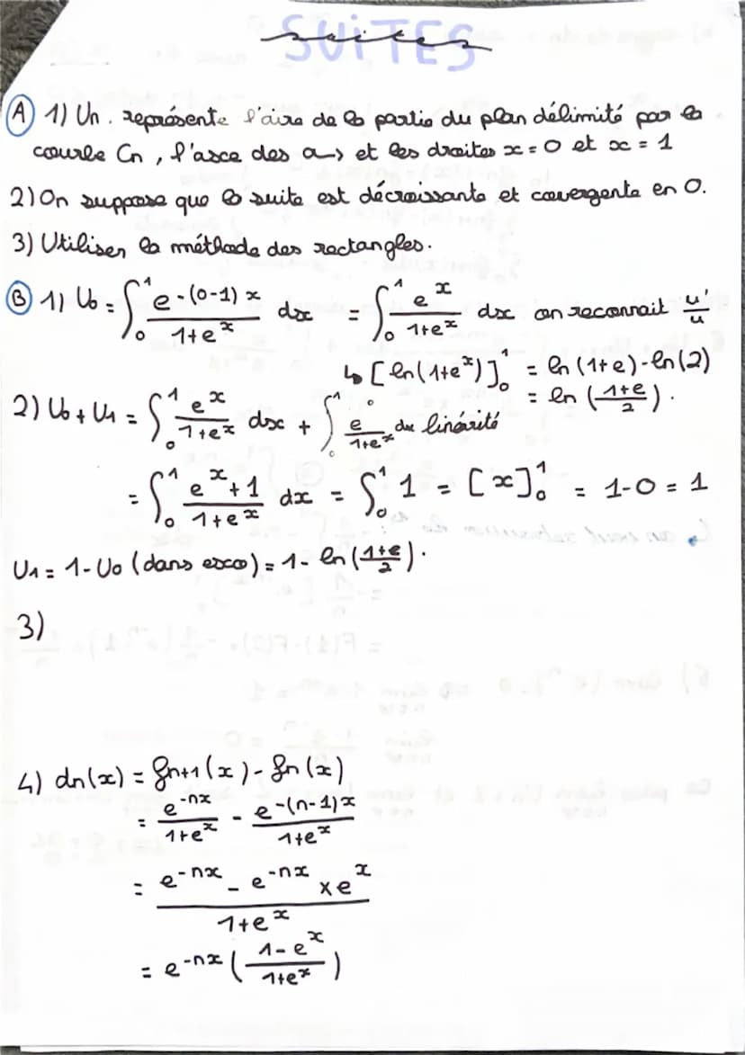 Révisions du 04 juin 2024
Exercice (5 points)
On considère les suites (u) et (v.) définies par u₁ = 16, v₁ = 5, et, pour tout entier naturel