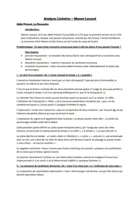 Know Analyse linéaire - Manon Lescaut, Rencontre thumbnail