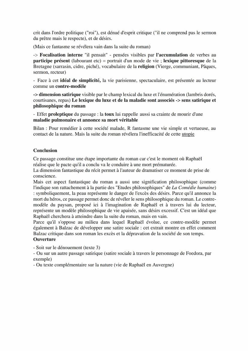 Balzac, La peau de chagrin, 1831
Les romans de l'énergie : création et destruction
Partie 2. La femme sans cœur Texte 2
1. Passage précédent
