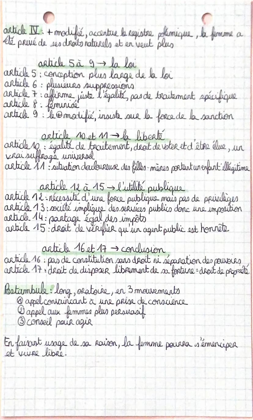 - Olympe de Gouges (Misie bouges)
1748 : naissance à Montauban, milieu bourgeois, bâtarde
16 ans: mariée à un homme de 50 ans, enfant ensemb