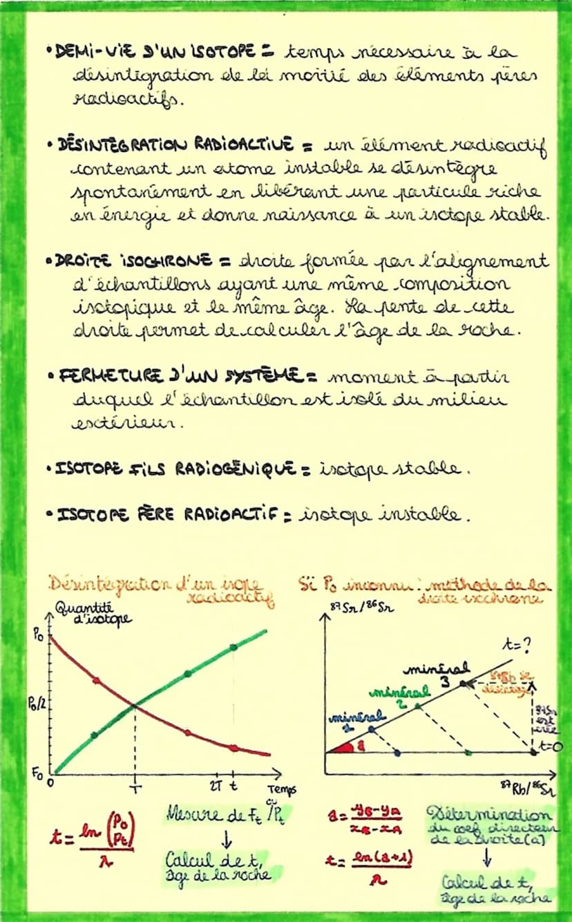 alhome 2
Le Temps & les Roches
I- La datation relative
=>consiste à établir la succession des
éléments géologiques.
La méthode de reconstitu