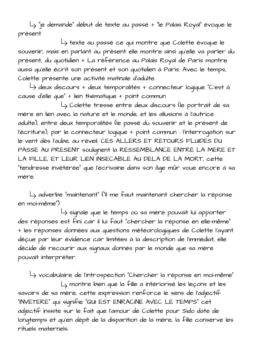 Sido
COLETTE
elle
Y
Colette: écrivaine française du XX siècle. A écrit "Les Vrilles de la Vigne"
raconte les épisodes de son enfance passé d