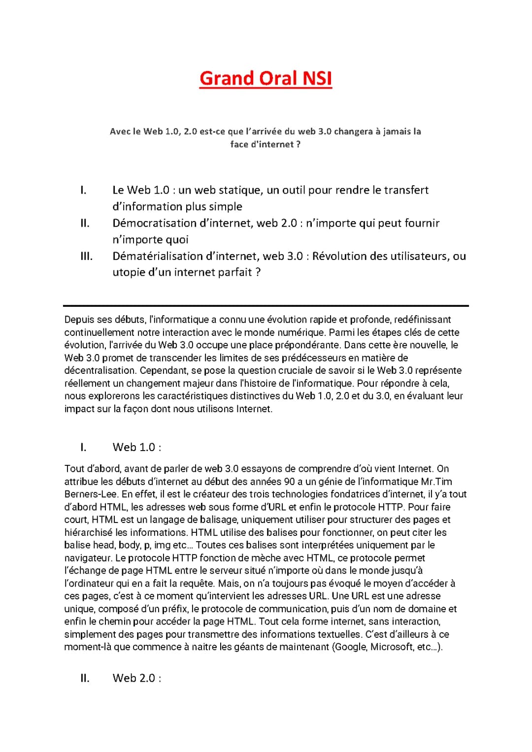 Découvre le Web 3.0 : Le Nouvel Internet et son Histoire