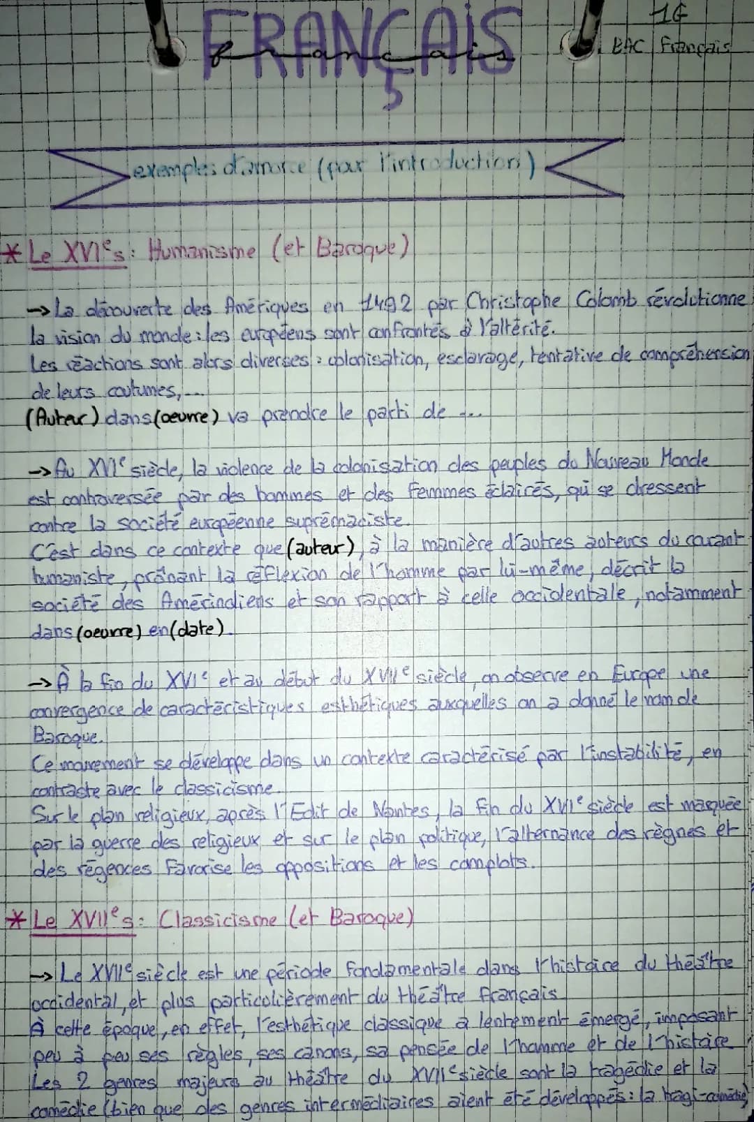 Exemple d'introduction pour une dissertation de français avec PDF et citations