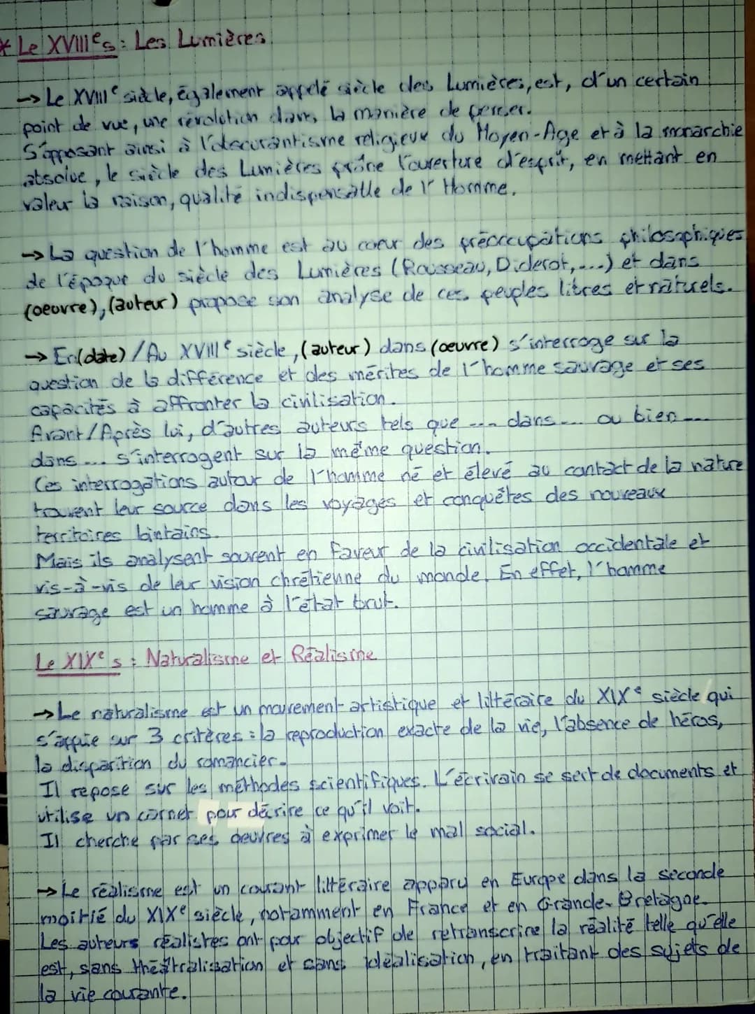 FRANÇAIS
Lexemples d'amorce (pour l'introduction)
HE
BAC Français
M
*Le XVI's: Humanisme (et Baroque)
->La découverte des Amériques en 1492 