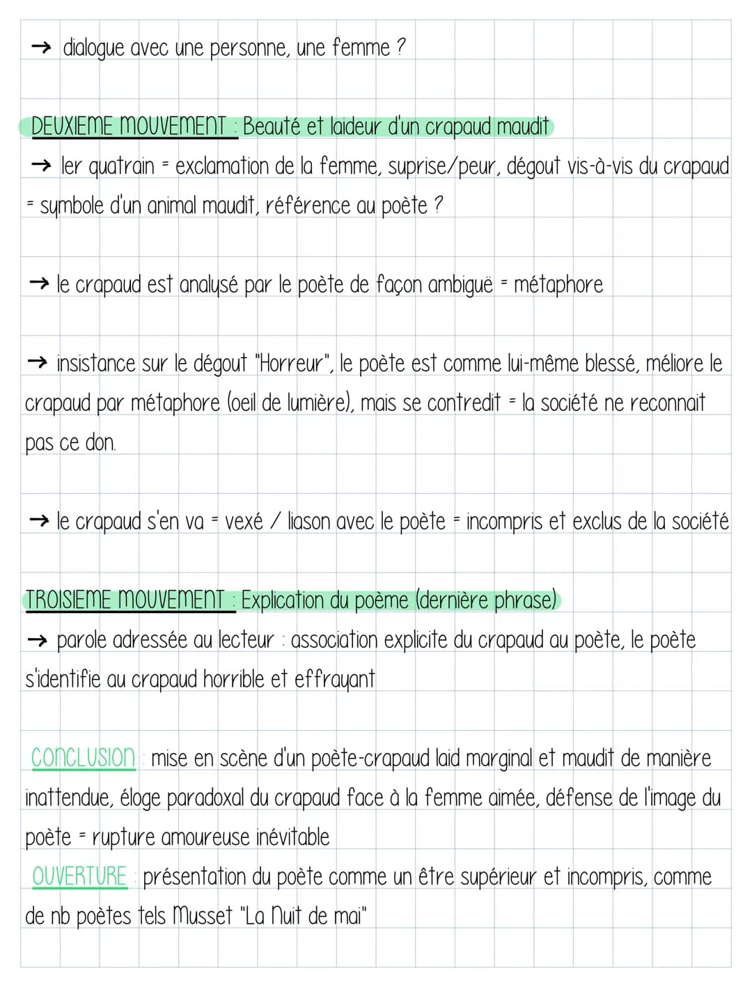 Oral de bac
· poème : Le crapaud.
Introduction
→ AUTEUR : Tristan Corbière, poète incarnant la figure du "poète maudit"
→ OEUVRE Les Amours 