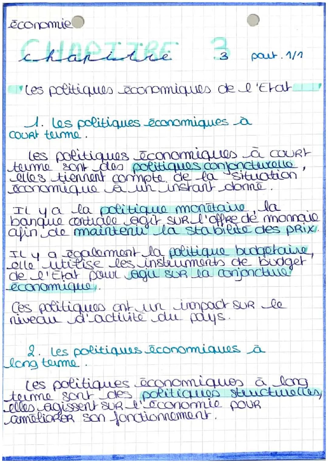 économie 