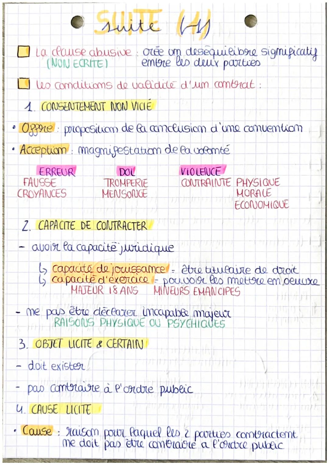 CH1
• chapitre I
la formation des contrats

cc Pe combrat est um accord de volontes entre deux
ou plusieurs persommes destumées à créer, mod