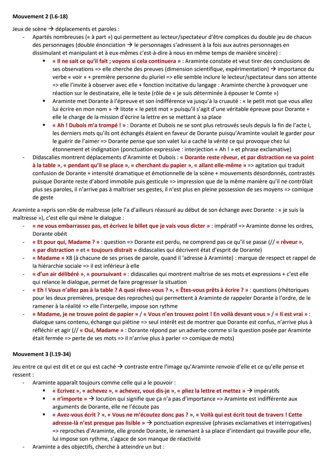 Introduction
Araminte se joue de Dorante et lui fait croire qu'elle a décidé d'épouser le Comte Dorimont alors qu'elle s'y refusait
jusque-l