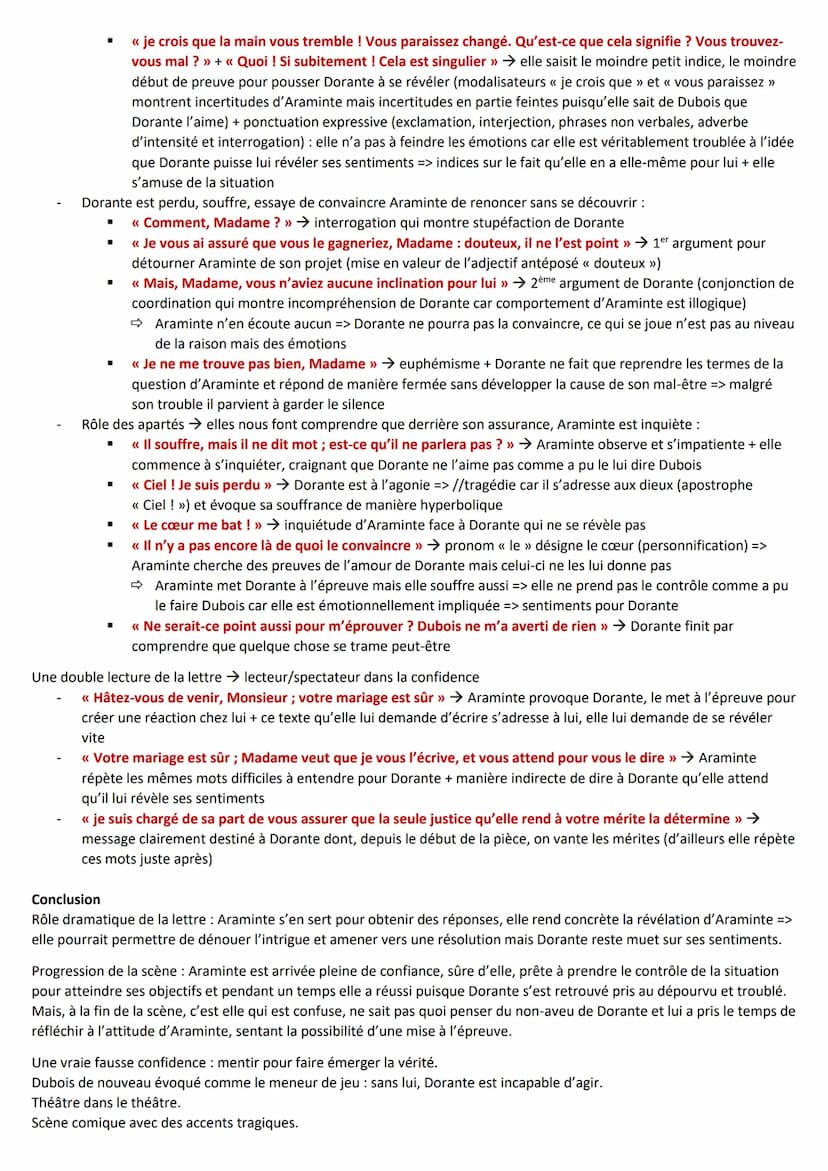 Introduction
Araminte se joue de Dorante et lui fait croire qu'elle a décidé d'épouser le Comte Dorimont alors qu'elle s'y refusait
jusque-l