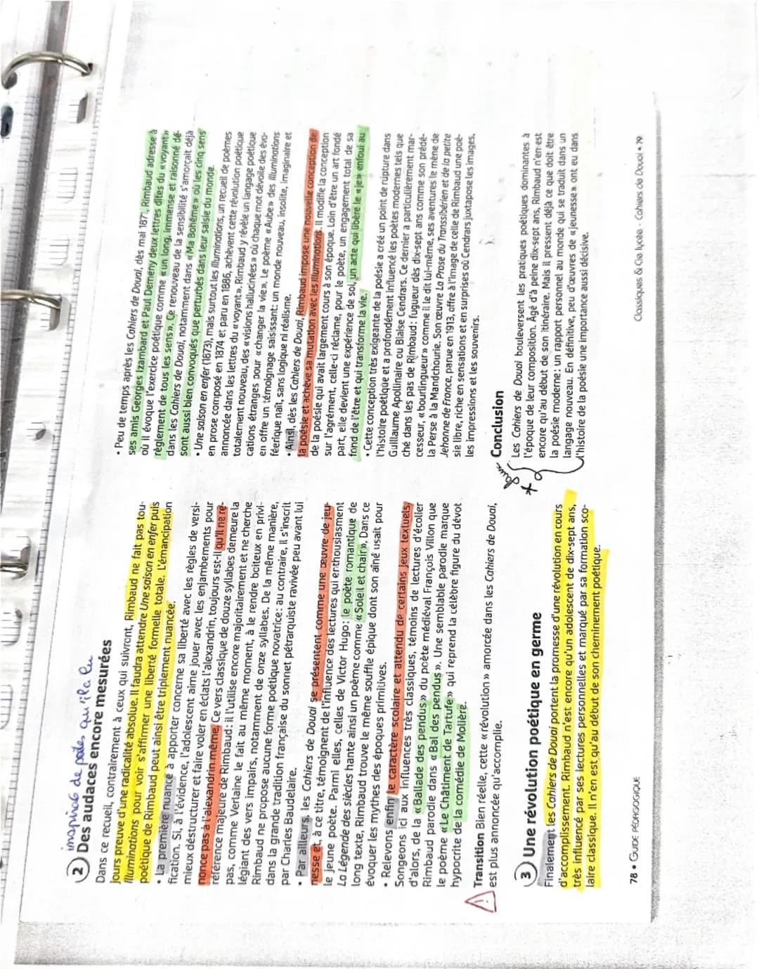 LES SUJETS
Repas
Jare
DE BA
Sujet de dissertation n°1
Les corrigés
Les Cahiers de Douai représentent-ils une révolution poétique?
Vous répon