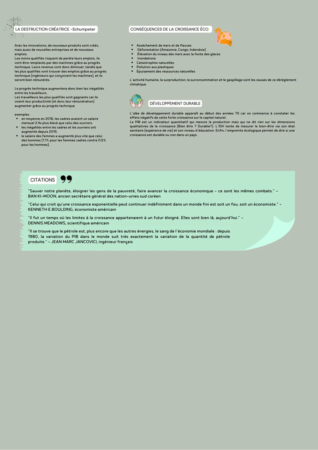 
<p>La croissance économique a pour objectif principal d'augmenter les revenus, de réduire le chômage et de supprimer les déficits. En effet