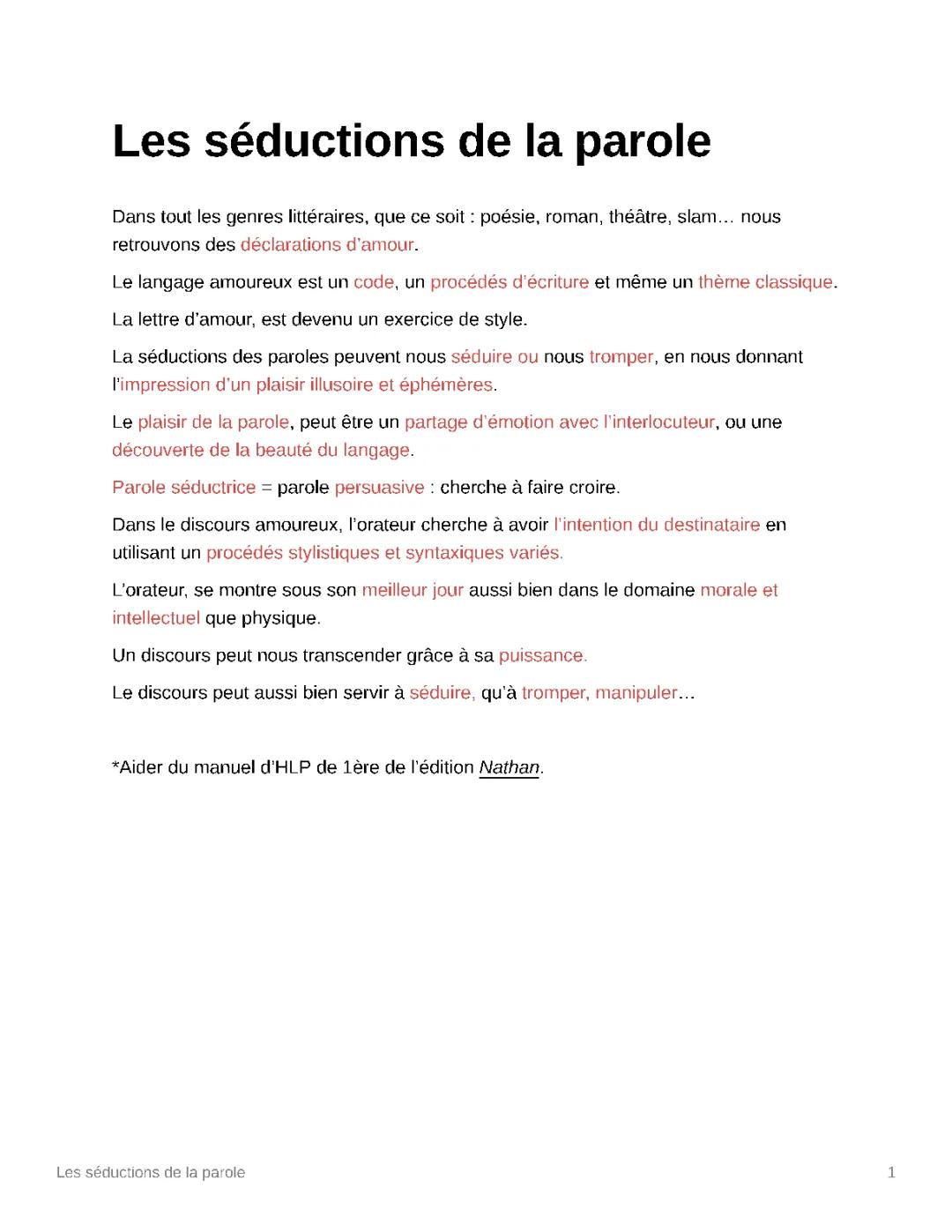 Les pouvoirs de la parole HLP et techniques de persuasion simples