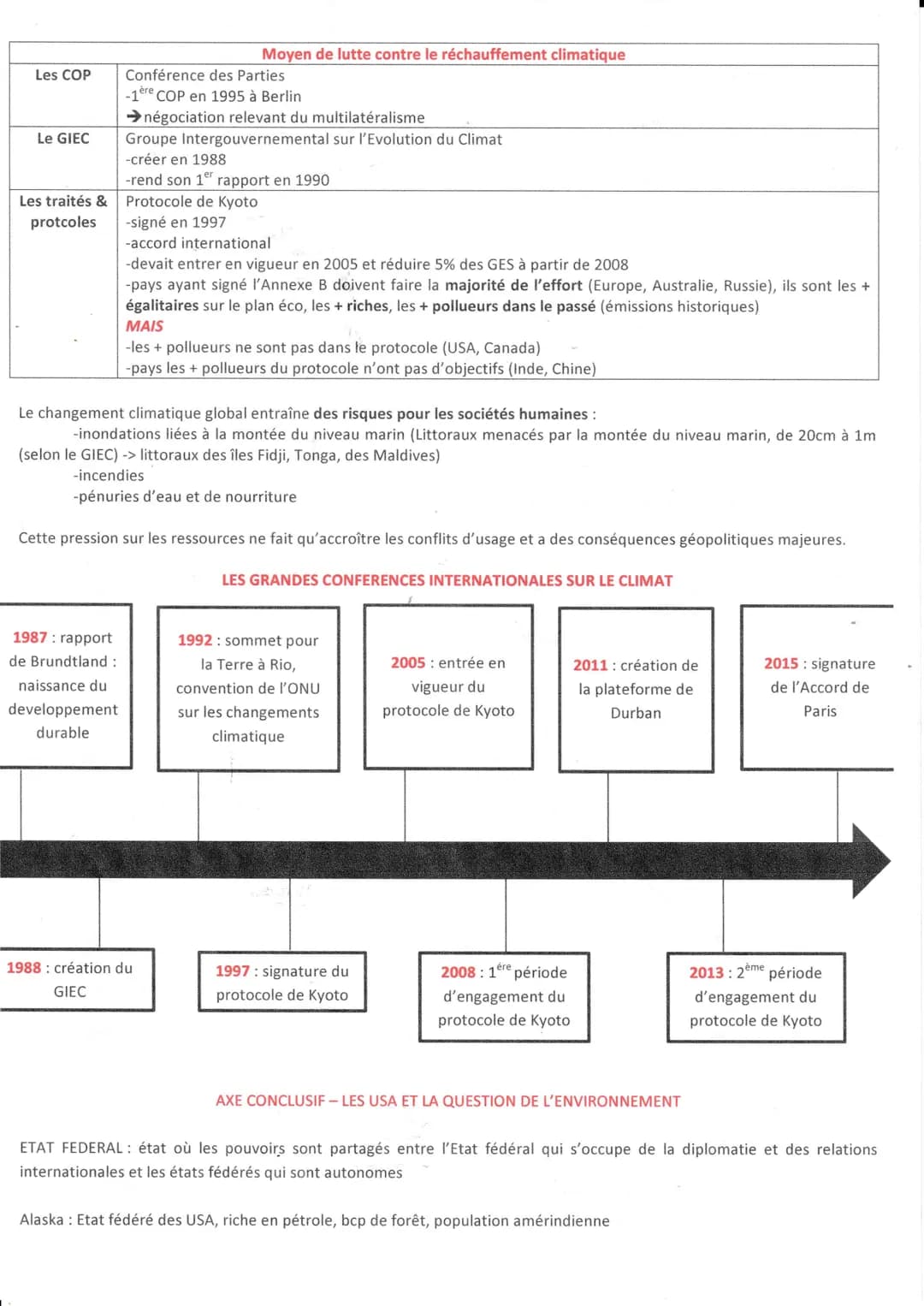L'ENVIRONNEMENT, ENTRE EXPLOITATION ET PROTECTION : ENJEU PLANÉTAIRE
MILIEUX :
-terme inventé au 19ème siècle par des géographes
-idée que l