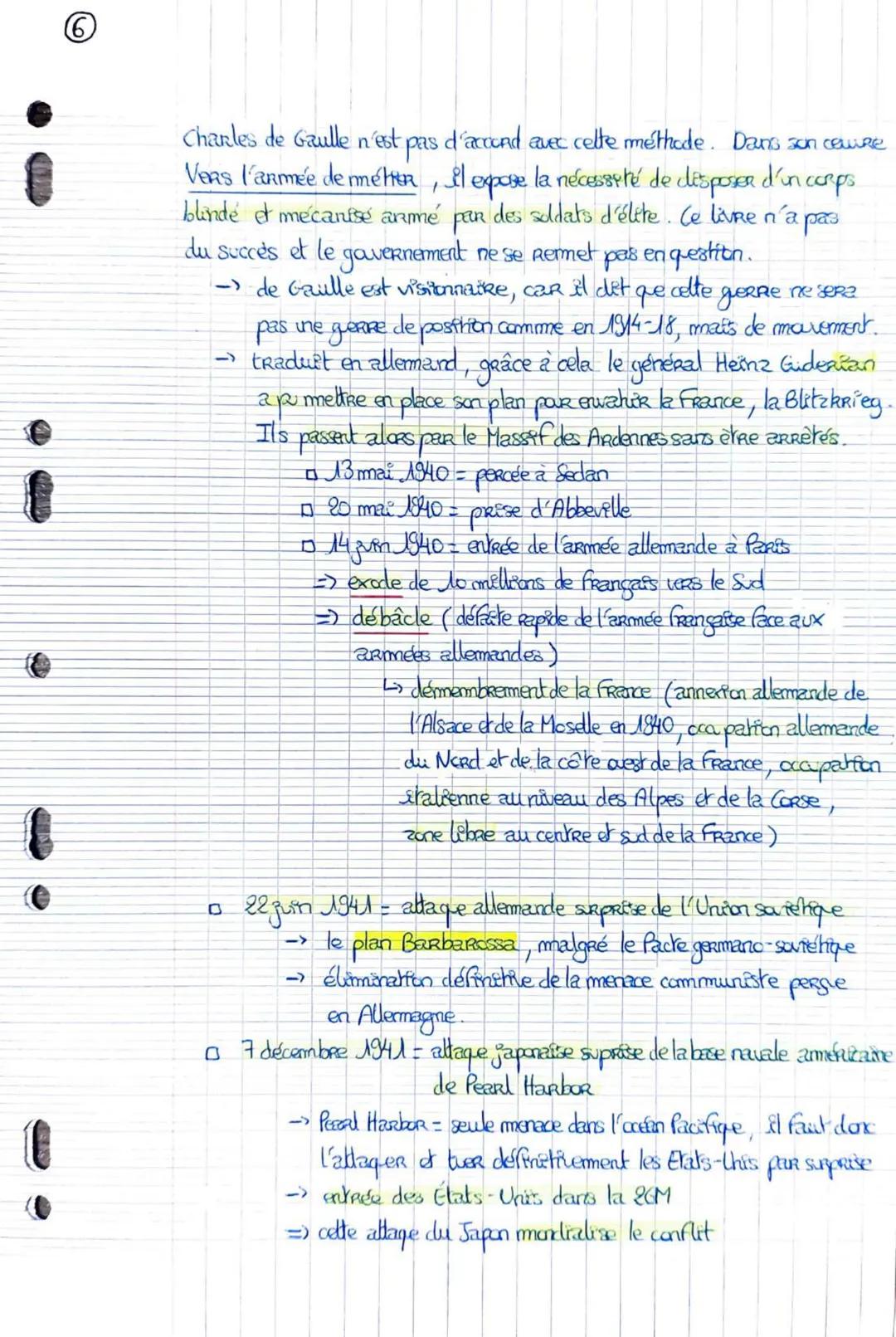 6
Histoire Thème: Fragilités des démocratites, totalitarisme et Seconde geRRe
mondiale
Legen I. La crite des années 30
A. Du kRack à la dépr