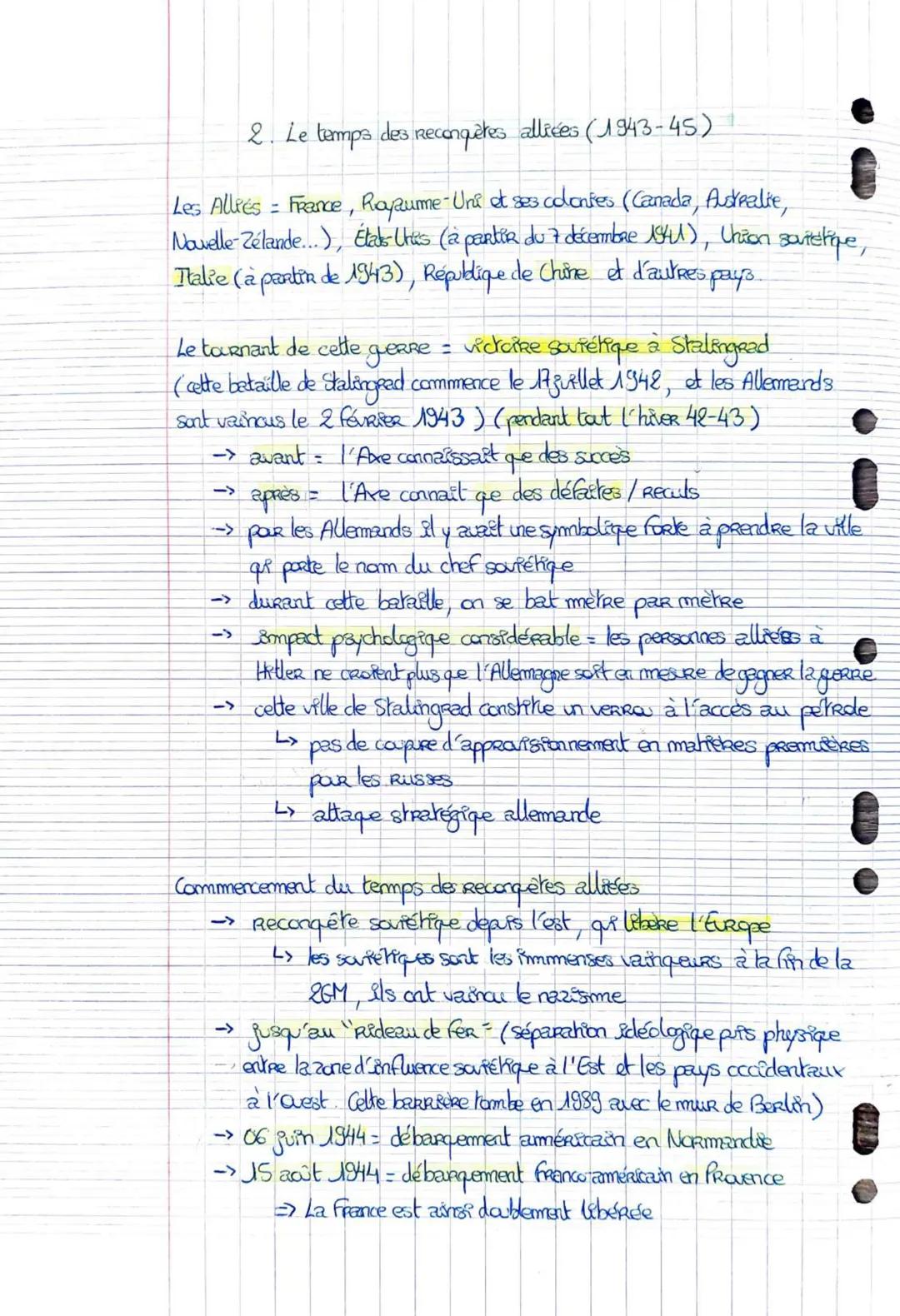 6
Histoire Thème: Fragilités des démocratites, totalitarisme et Seconde geRRe
mondiale
Legen I. La crite des années 30
A. Du kRack à la dépr