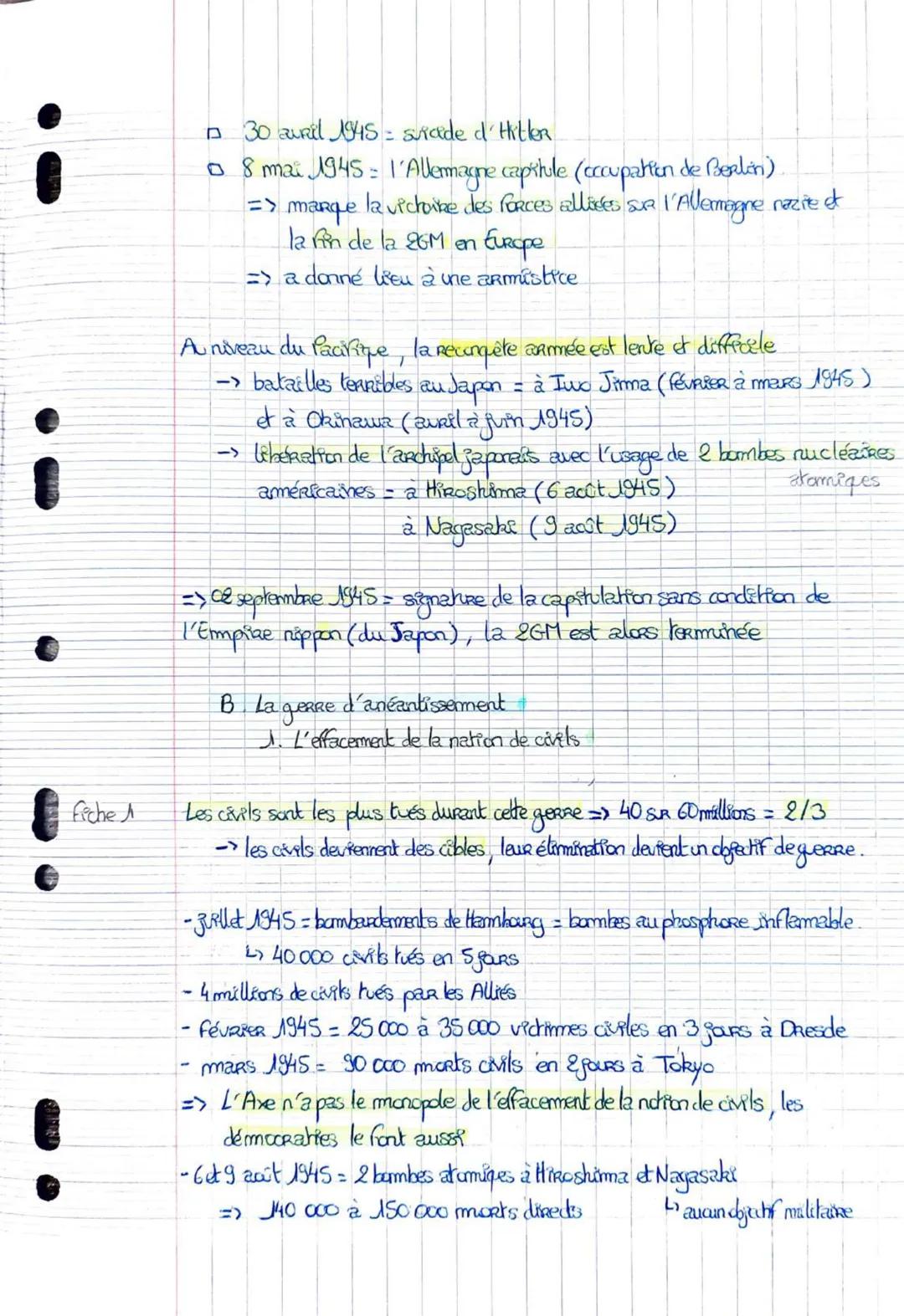 6
Histoire Thème: Fragilités des démocratites, totalitarisme et Seconde geRRe
mondiale
Legen I. La crite des années 30
A. Du kRack à la dépr