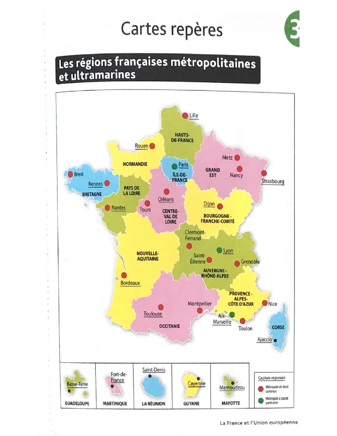 Carte repère 