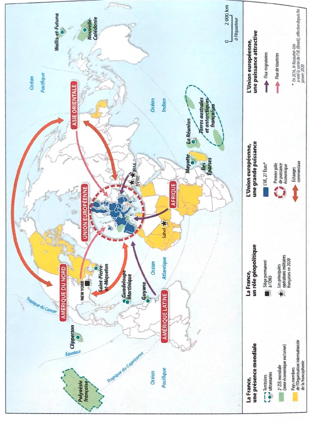 Cartes repères
Les régions françaises métropolitaines
et ultramarines
Brest
Rennes
Lille
HAUTS-
DE-FRANCE
Rouen
Metz
NORMANDIE
Paris
GRAND
I