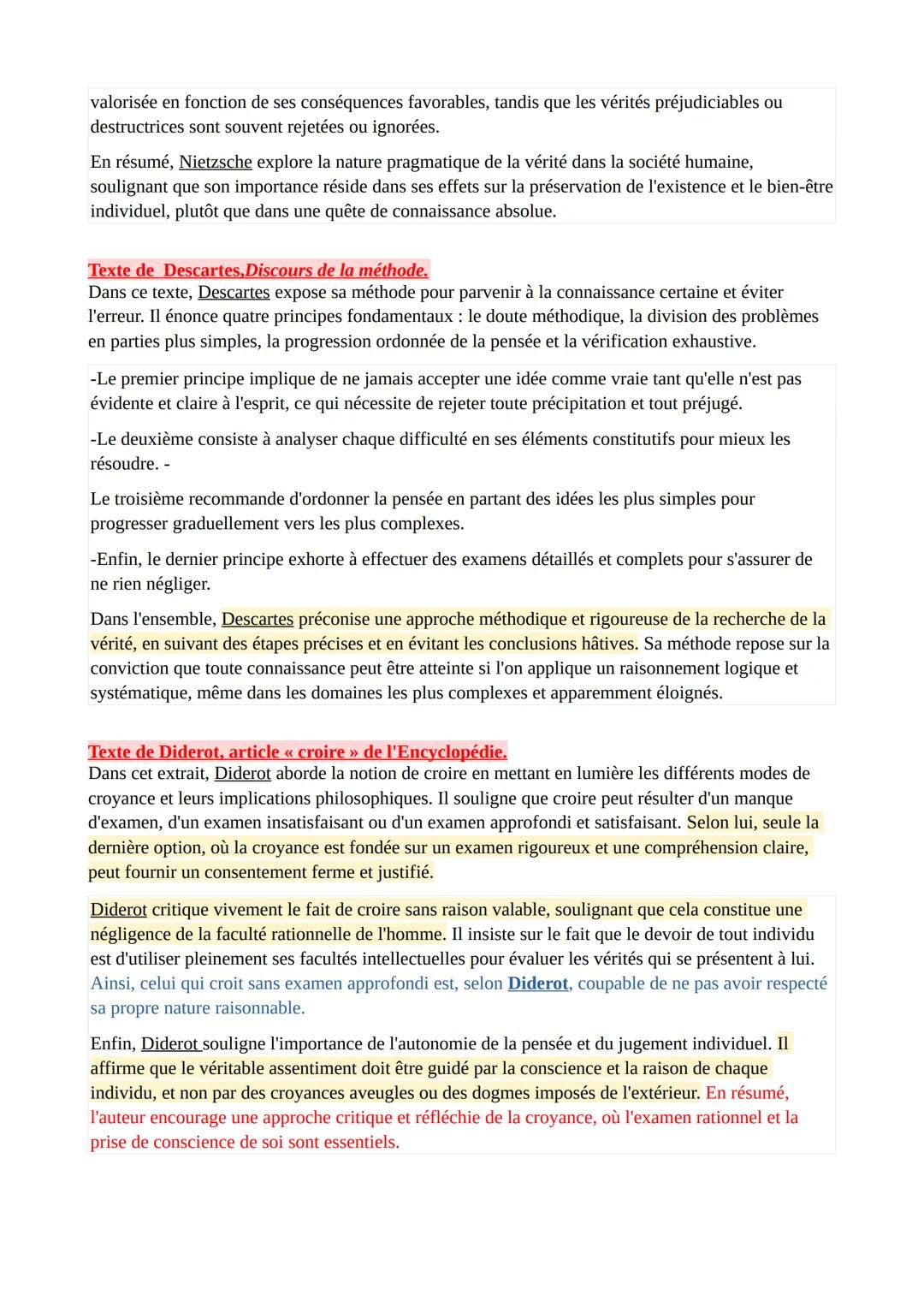 La verité
Texte de Platon, Théétète.
Dans ce passage du dialogue "Théétète" de Platon, Socrate interroge Théétète sur les idées de
Protagora