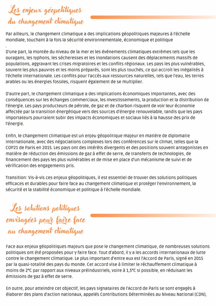 @luckybitsy
HCCSP
Grand Oral
Comment le changement climatique pose-t-il des enjeux géopolitiques majeurs à l'échelle
mondiale, et quelles so