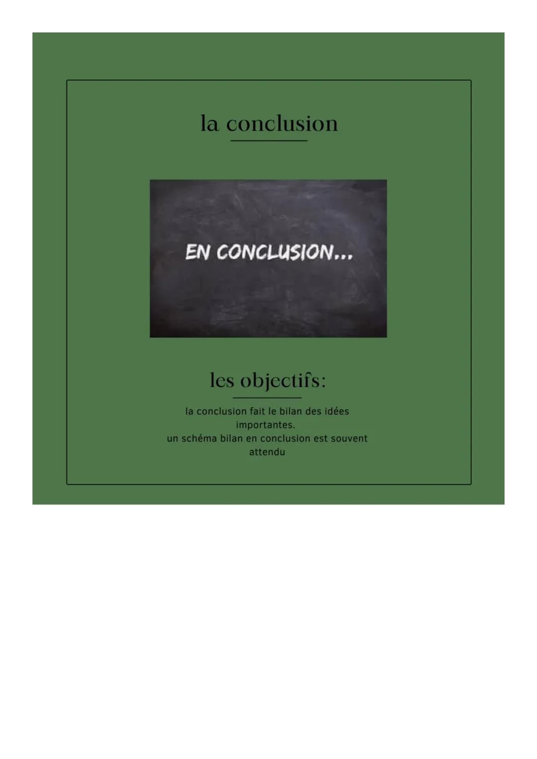 Exercice type
évaluations des connaissances AVEC OU SANS DOCUMENTS
question de synthèse
1.
2.
3.
4.
introduction
paragraphes
schémas
conclus