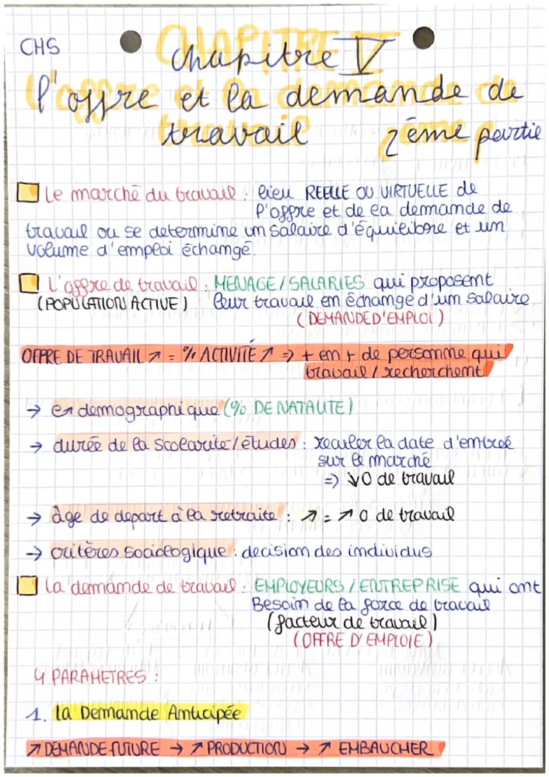 CHS
chapitre I •
le chômage
per partie
Le chômage : situation d'une persomme emâge de
travailler (IS OU PLUS)
BIT (BUREAU INTERNATIONNAL DU 