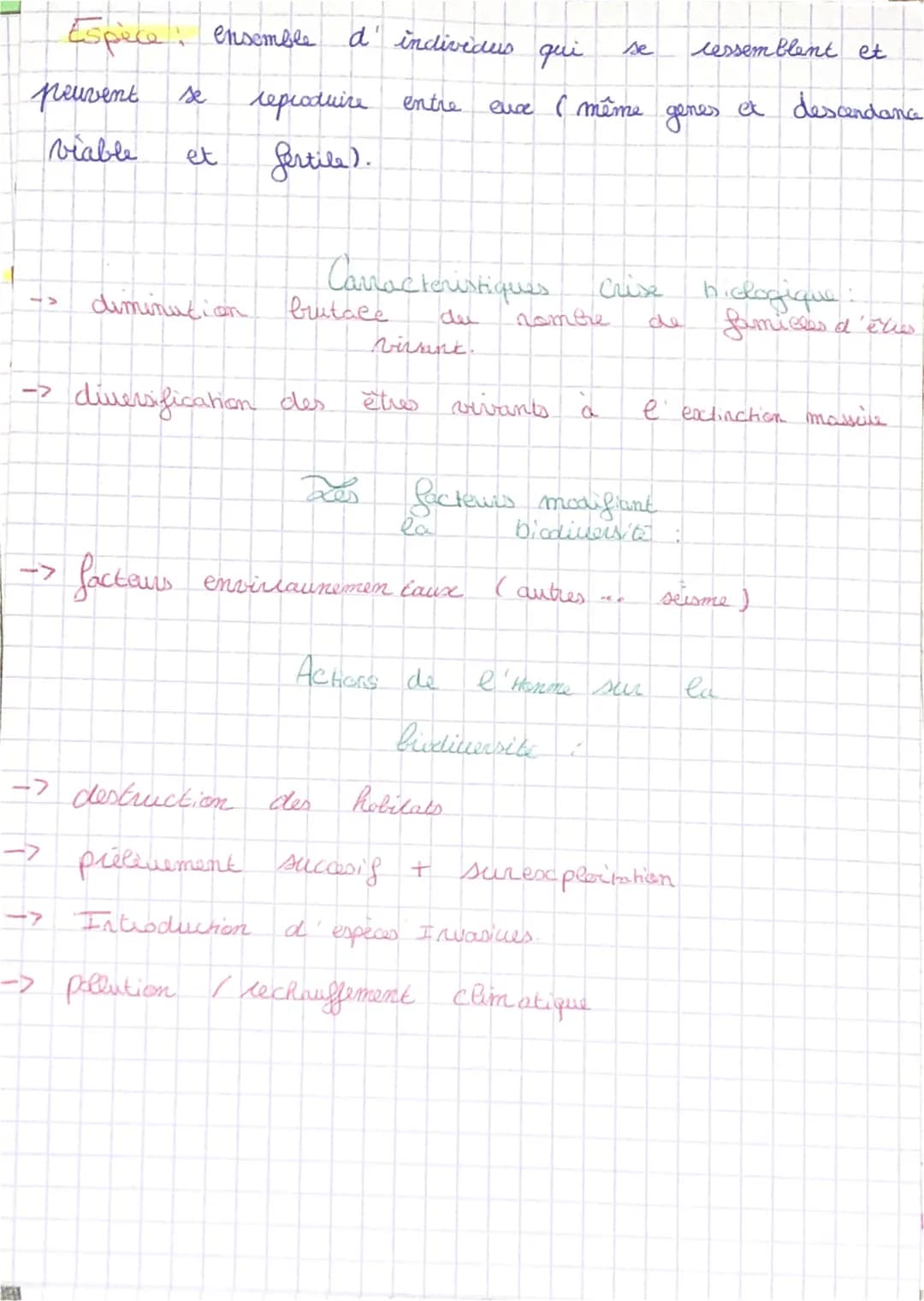 Chap 4
Biodiversité
Closysteme
-> Garmé
ante
Ce
biosphere.
Au
milieux
allèles
de
sein
Biodiversité
La biodiversite des
differentes qui
allia