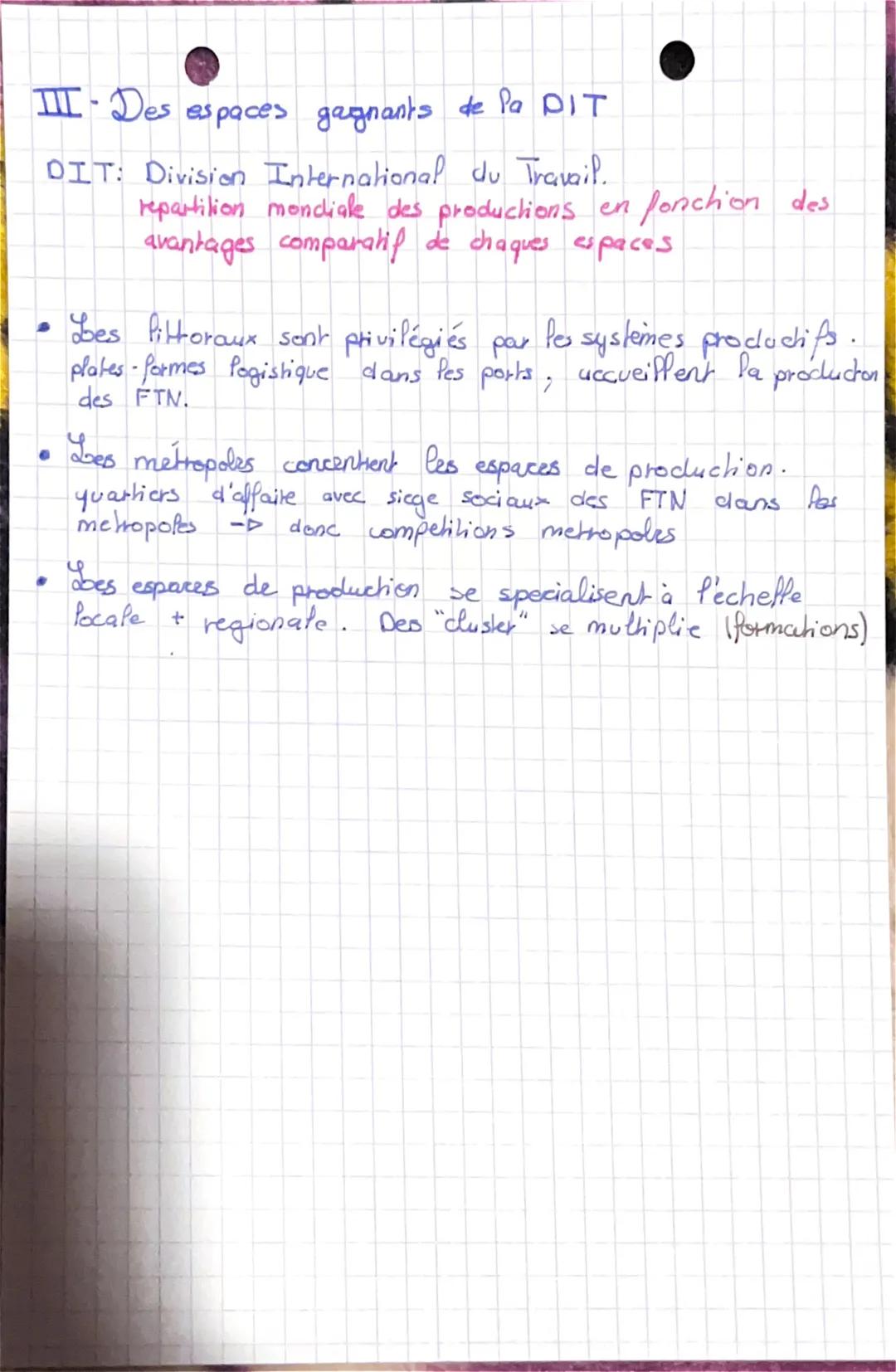 Géo

Theme 2:
chap 2 Metropolisation, littoralisation des espaces.
productips et accroissement des flux

33: Quelles sont les consequences s