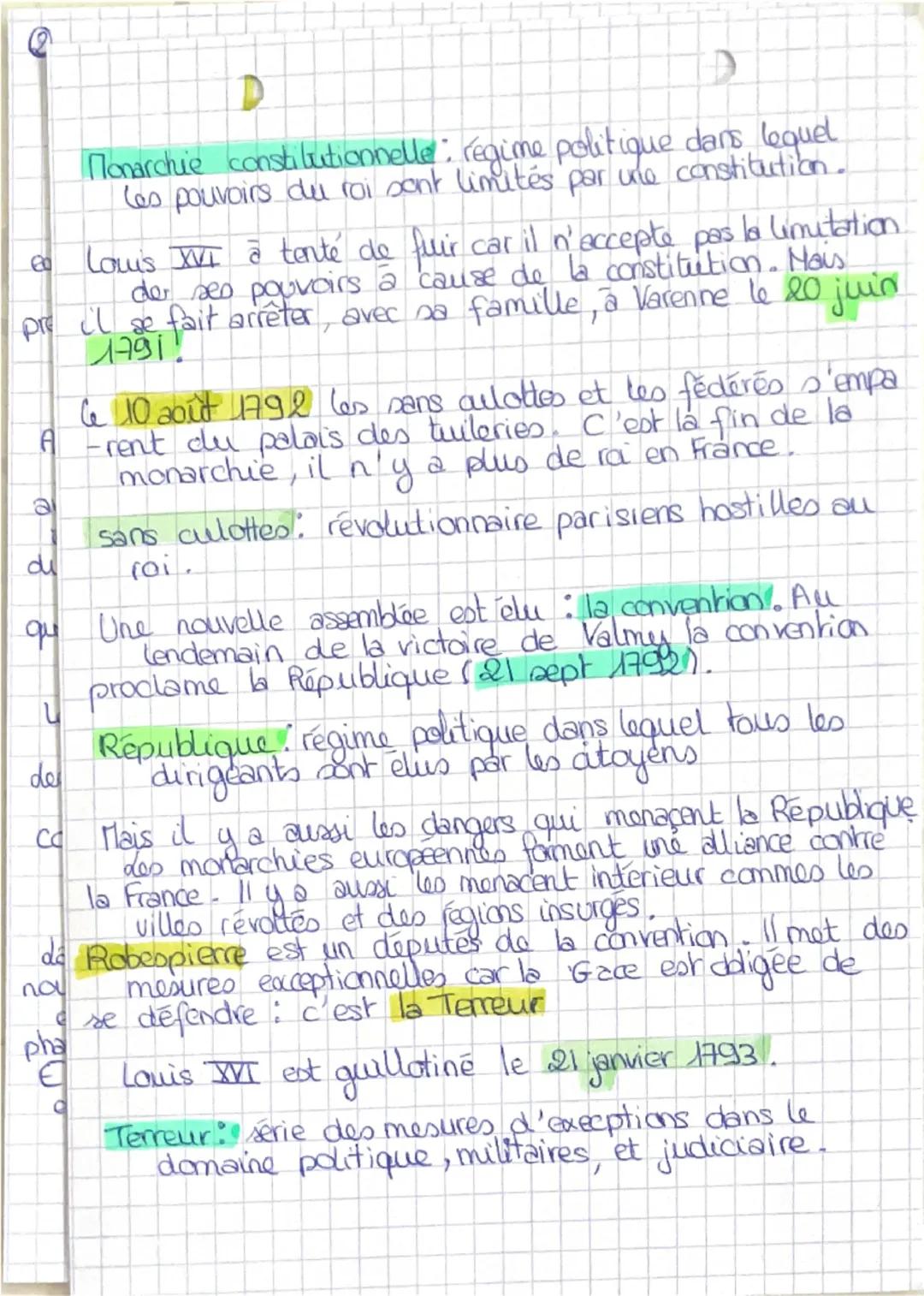 histoire
5 mai 1989: ouverture des Etats géneraux. Députés du
T-E decus on reste dans la logique de l'A-R, Louis
XVI n'aborde que les problè