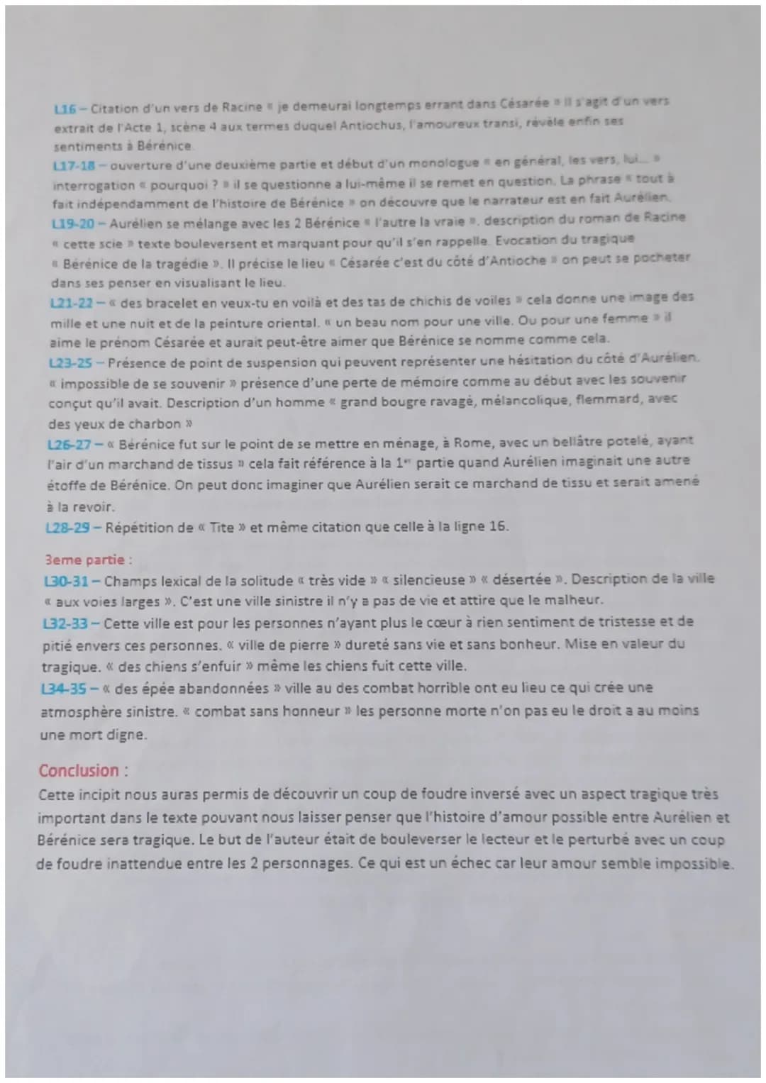 01 personnages en marge, plaisirs du romanesque
1
Aragon, Aurélien, 1944
Texte 1.3
La première fois qu'Aurélien vit Bérénice, il la trouva f