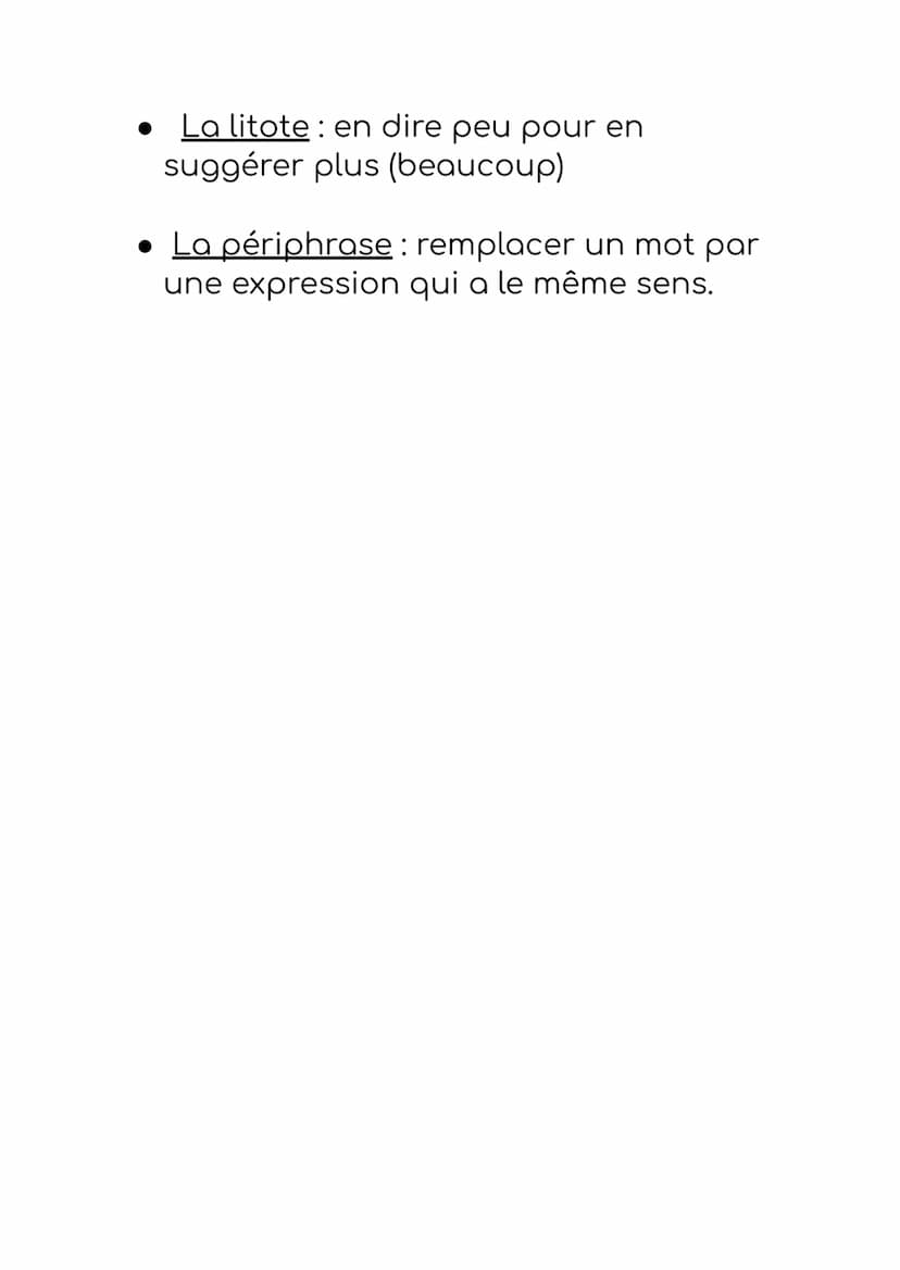 Les figures de style
Les figures de ressemblance:
. La comparaison : comparaison entre
deux éléments à l'aide d'un outil de
comparaison.
• L