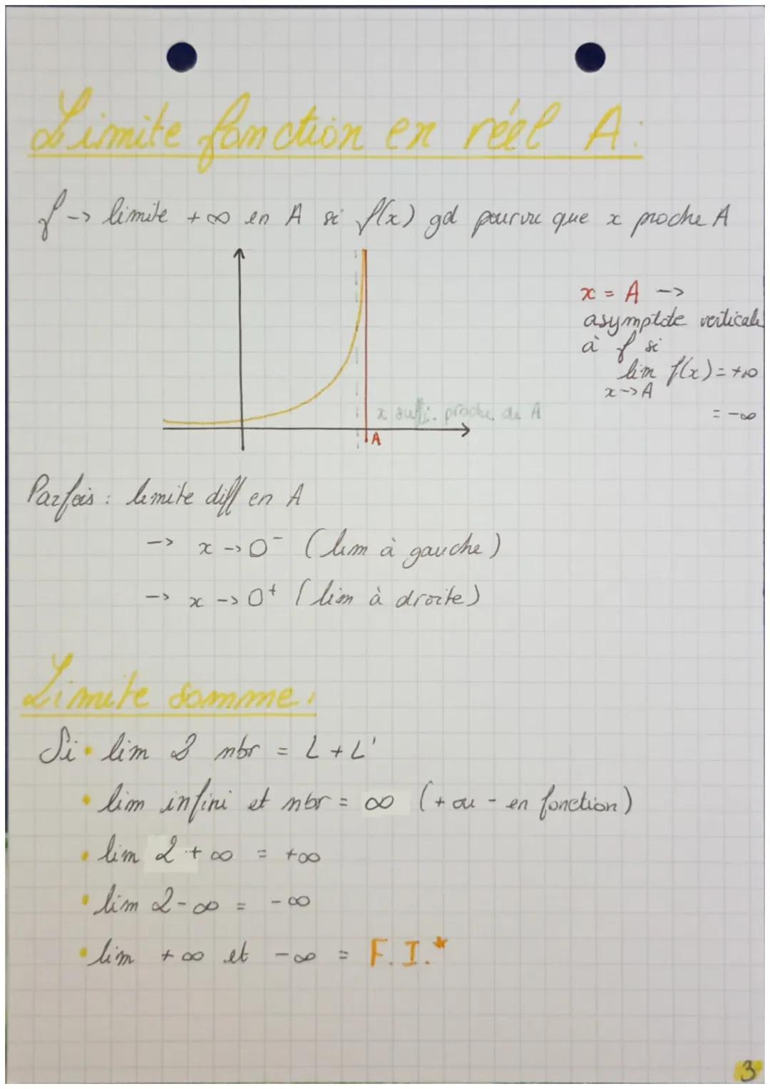 maths
fonctions limites, dérivées
continuites
Limites fonction en l'infini
• finie
2 sullisa, gd
of -> limite [ en +∞0 si f(x) proche de L
f