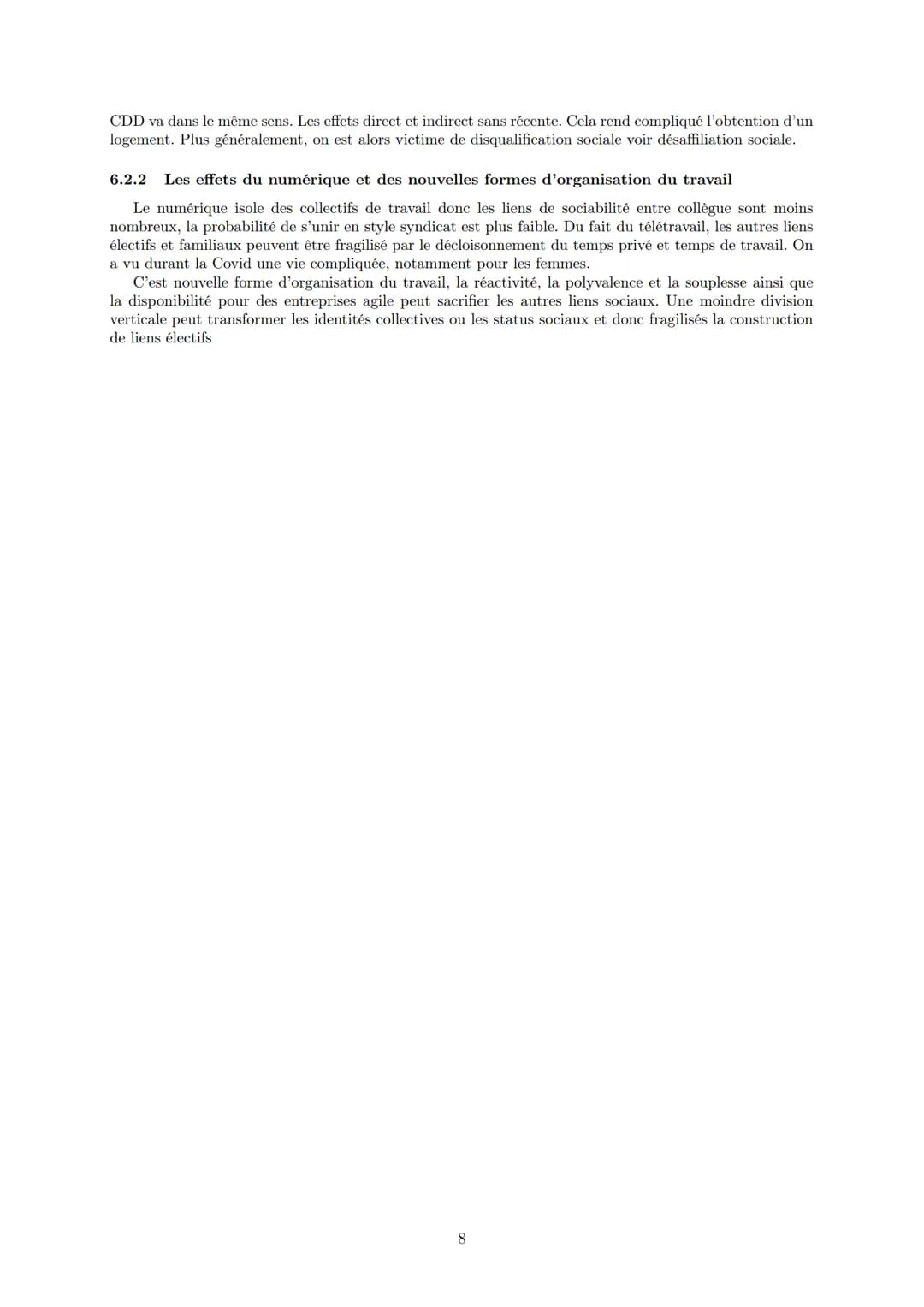 LYCEE GENERAL ET TECHNOLOGIQUE LA BRUYERE
Quelles sont les mutations du travail et de
l'emploi
29 mars 2022
AFFICHARD-PIERRI Gaëtan: gaetan.