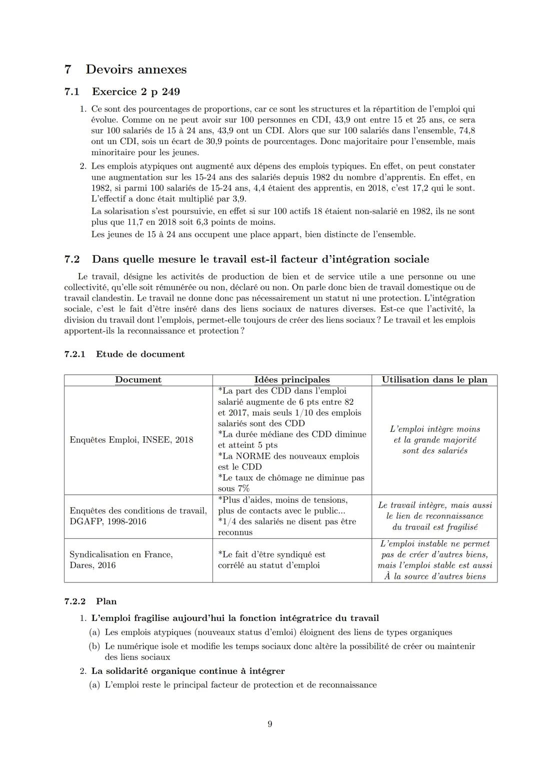 LYCEE GENERAL ET TECHNOLOGIQUE LA BRUYERE
Quelles sont les mutations du travail et de
l'emploi
29 mars 2022
AFFICHARD-PIERRI Gaëtan: gaetan.