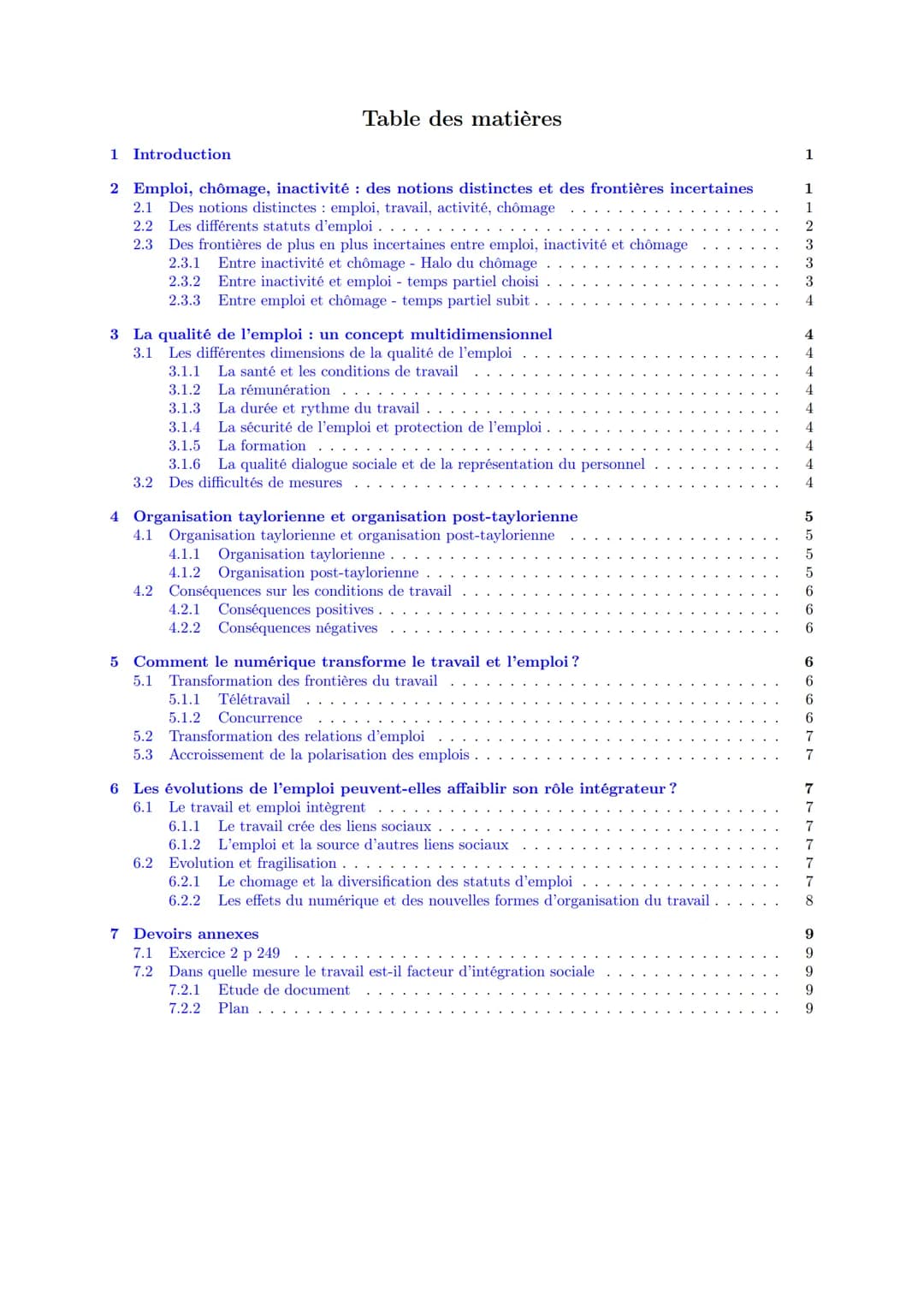 LYCEE GENERAL ET TECHNOLOGIQUE LA BRUYERE
Quelles sont les mutations du travail et de
l'emploi
29 mars 2022
AFFICHARD-PIERRI Gaëtan: gaetan.