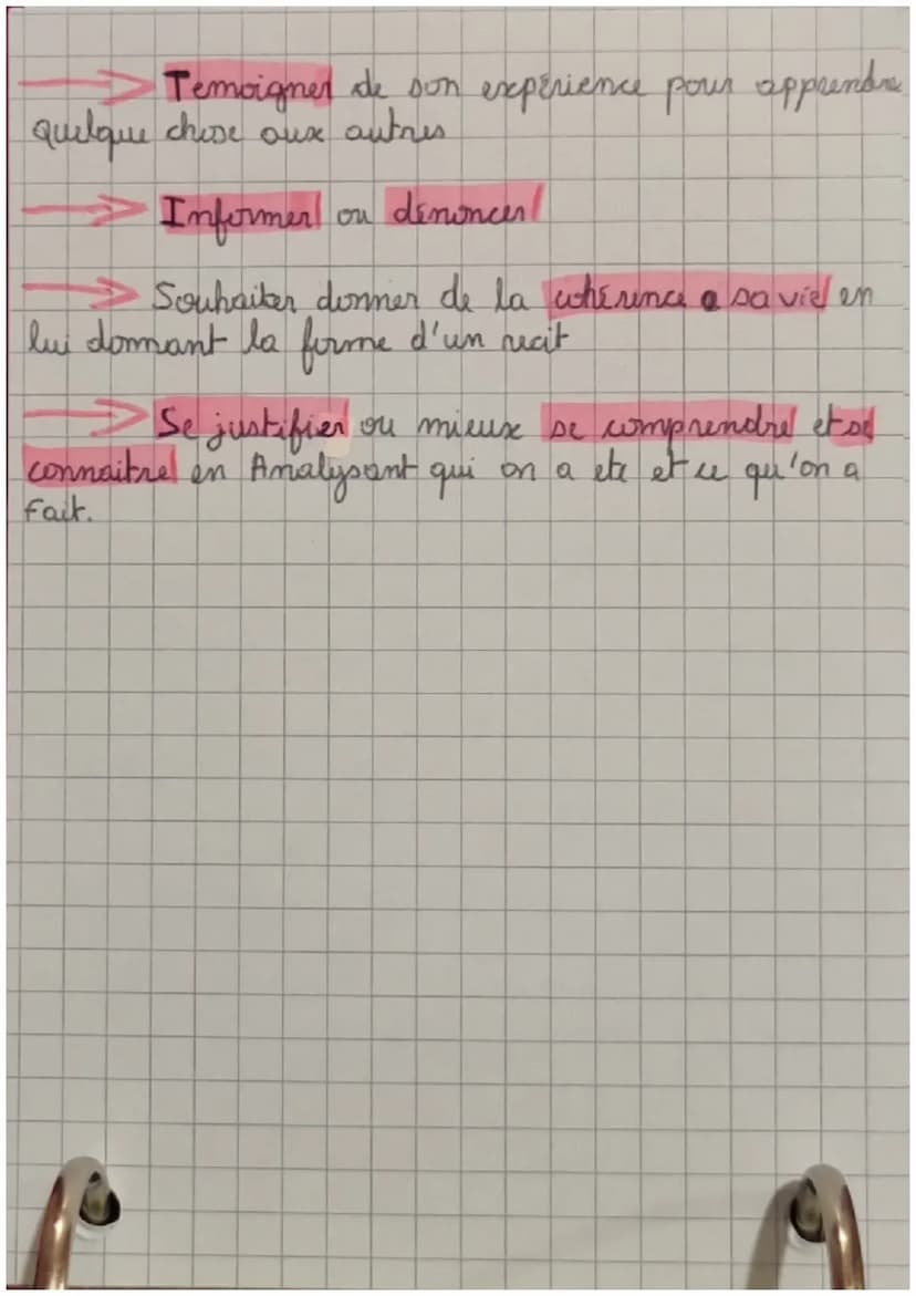 AUTOBIOGRAPHIE
DEFINITION
→ Une autobiographie est le recit qu'une
personne reelle fait retrospectivement de sa propre
vie
> Etymologie brec