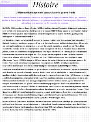 Know Développement construit guerre froide thumbnail