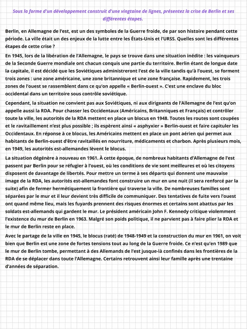 @mathisf_jsxc
Histoire
Diffèrent développement construit sur la guerre froide
Sous la forme d'un développement construit d'une vingtaine de 