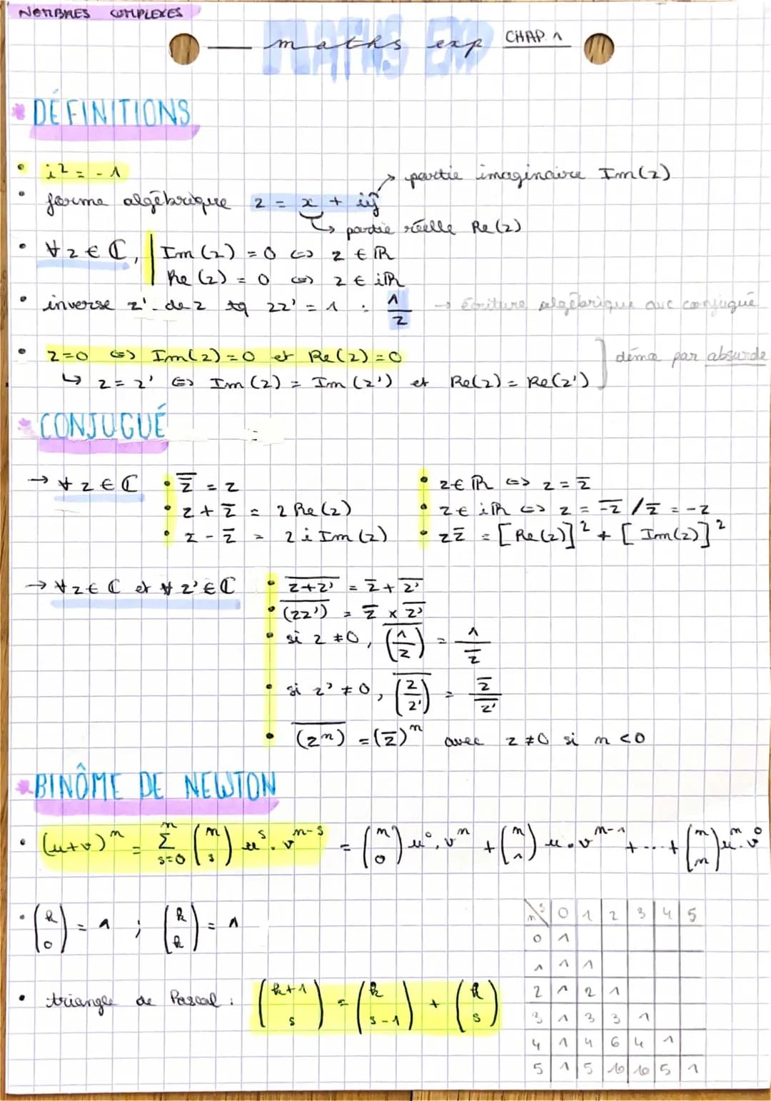 Cours et Exercices Corrigés des Nombres Complexes - PDF Facile!