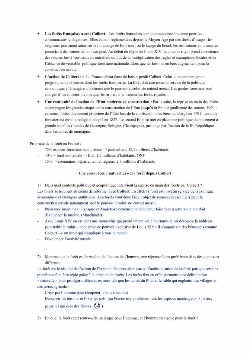 Thème 5 : L'environnement, entre exploitation et protection : un enjeu planétaire
Objectifs :
- Analyser l'évolution du rapport entre les so