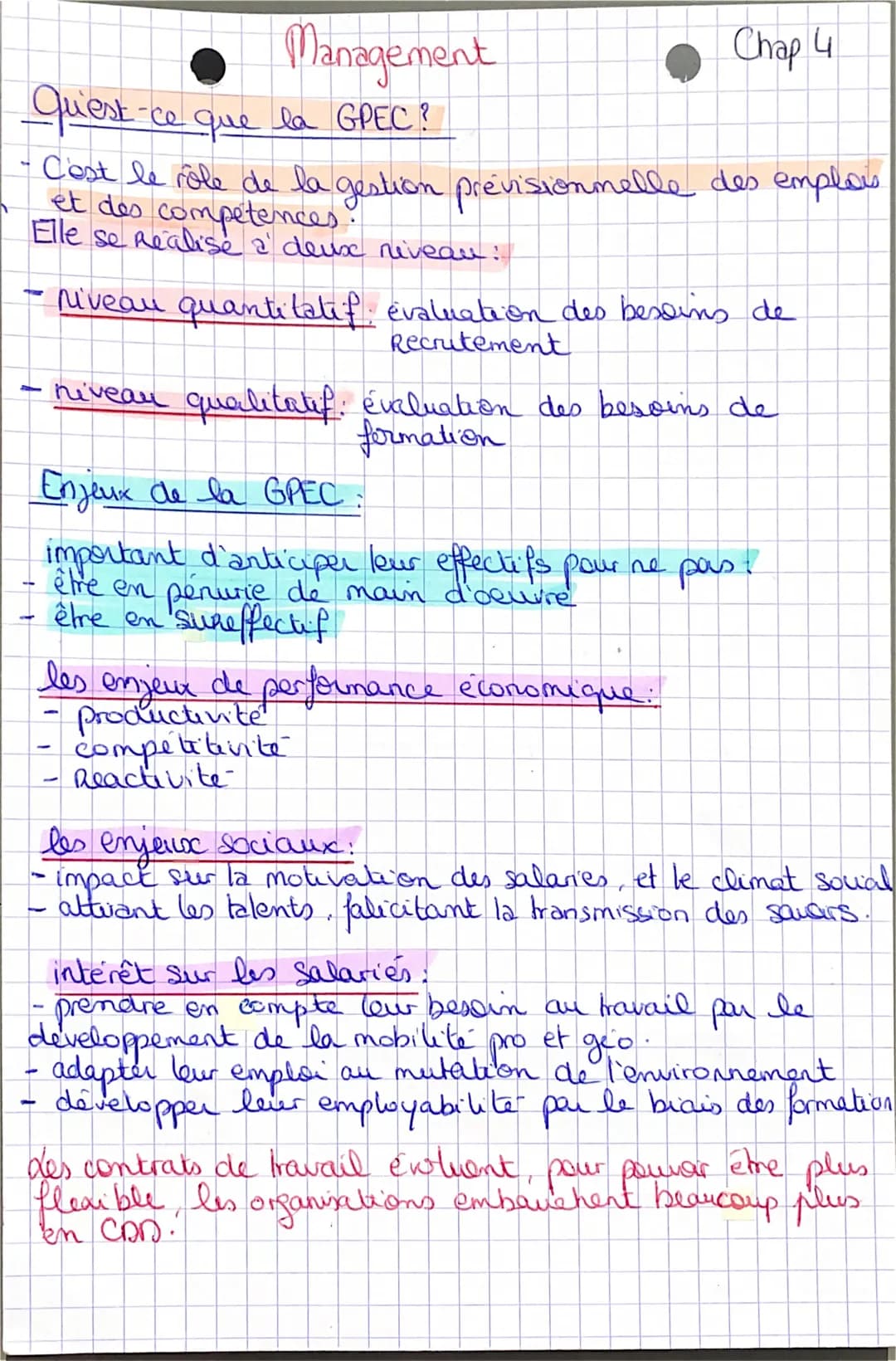 quest-се
-
Management
-ce que la GPEC?
-C'est le rôle de la gestion prévisionnelle des emplois
et des compétences.
Elle se realise à deux ni