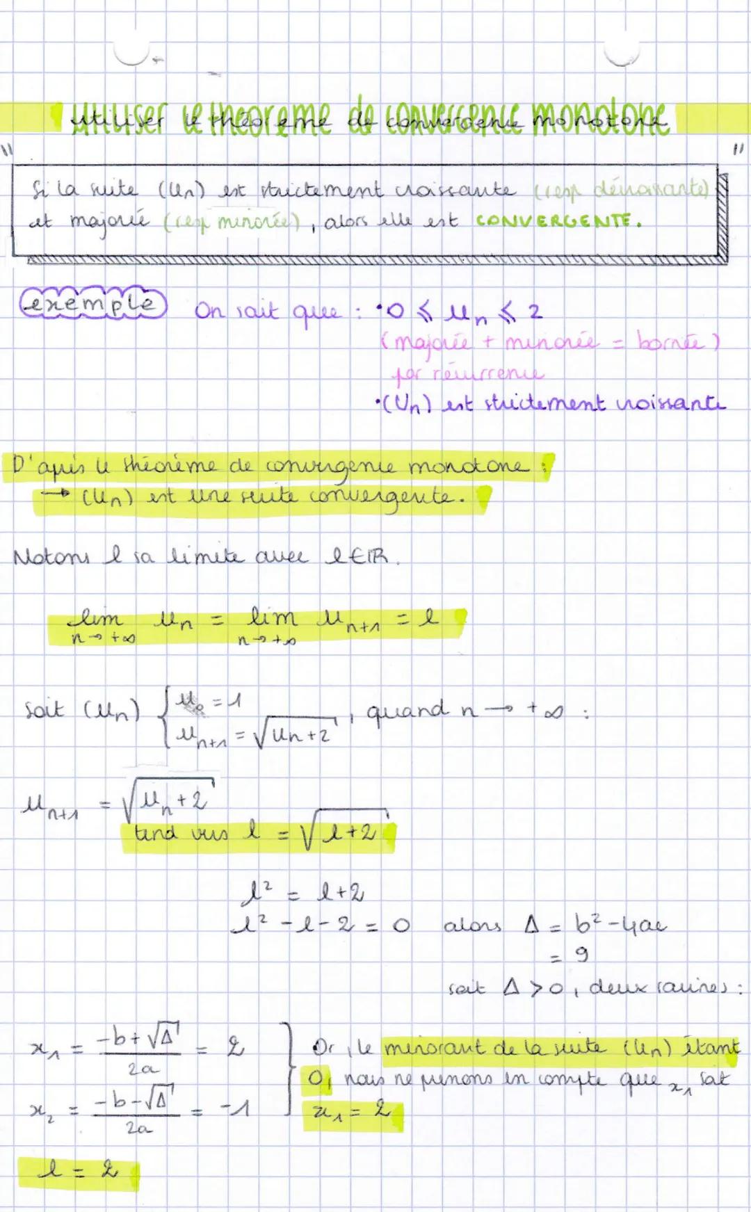E1
E 2
raisonnement par réttur fence
(1
on démontre cette promité par raisonnement par
returrence
INITIALISATION
Pour n = 0, on a llo
propri