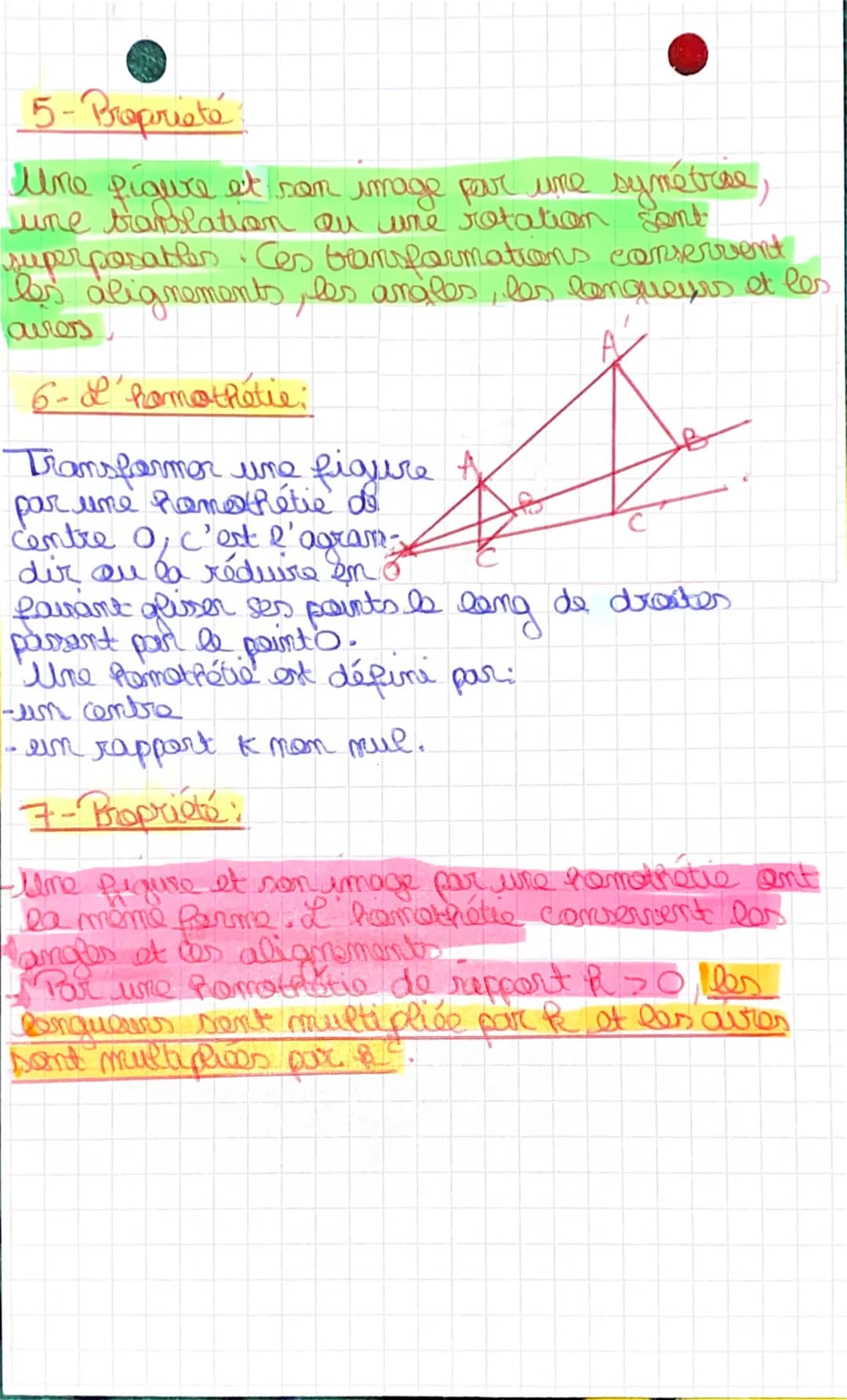 Chapitre 2
Bransformation du plan
1- Symétrie acciale :
Deux figures sont symétriques
par rapport à une droite (d)
Ceropu'elles se supperpos