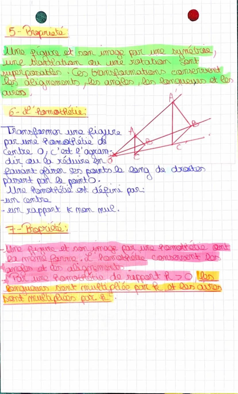 Chapitre 2
Bransformation du plan
1- Symétrie acciale :
Deux figures sont symétriques
par rapport à une droite (d)
Ceropu'elles se supperpos