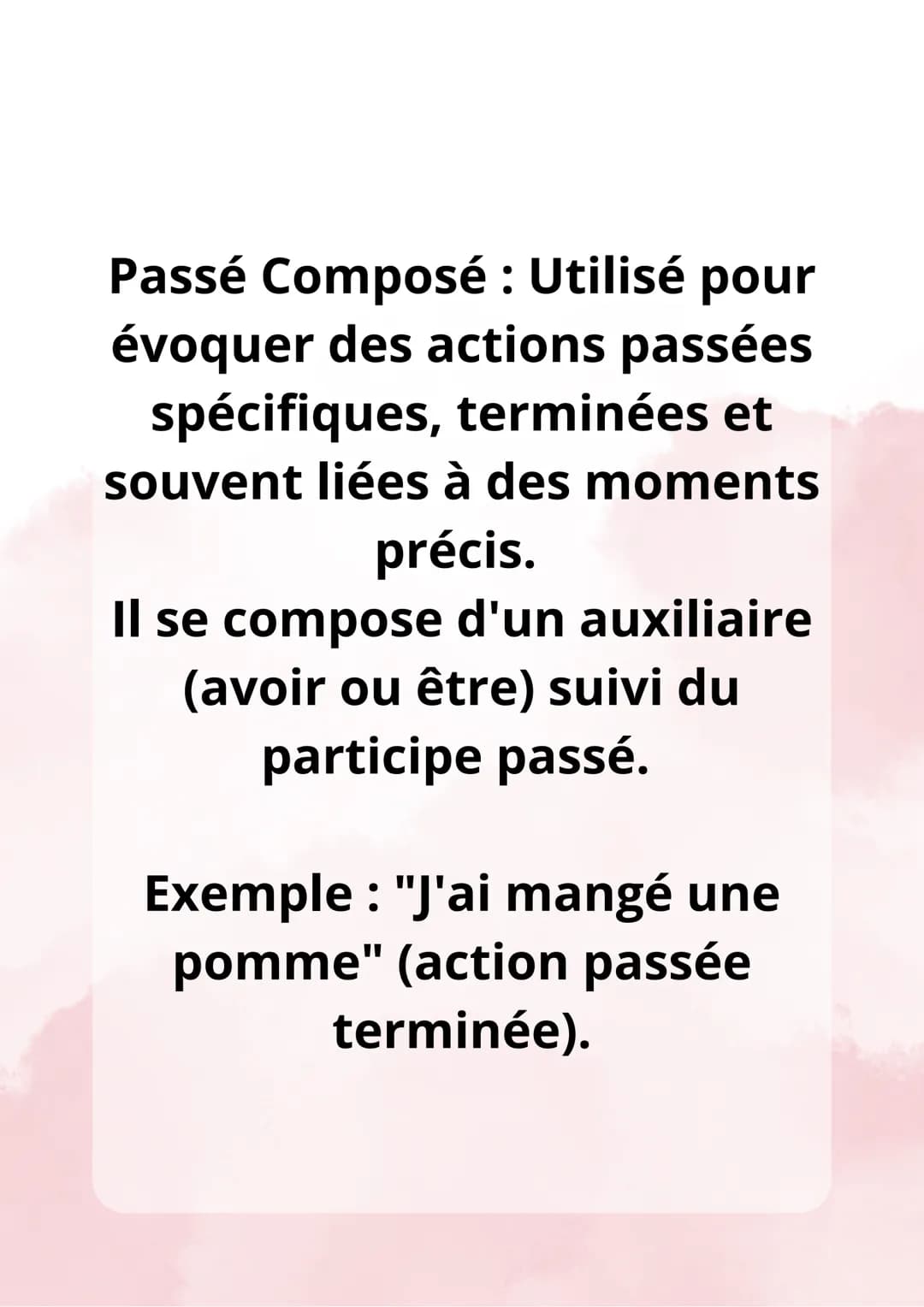 Les Valeurs de
Temps Présent : Ce temps est utilisé
pour parler d'actions qui se
déroulent actuellement,
d'habitudes, de vérités
générales e